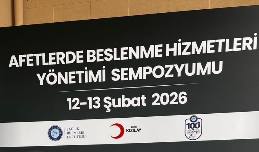 Afetlerde Beslenme Hizmetleri Ankara'da Masaya Yatırıldı