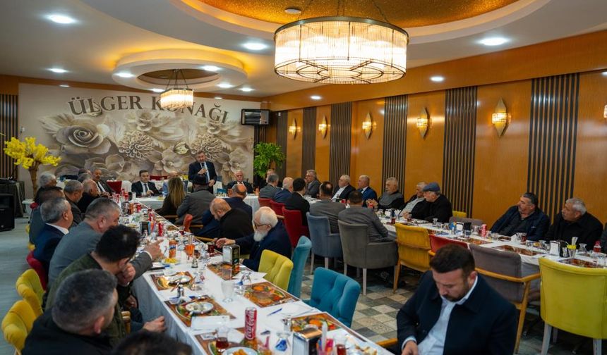 Gölbaşı Belediye Başkanı Odabaşı muhtarlarla buluştu: "Öncelik mahallelerin sorunları"