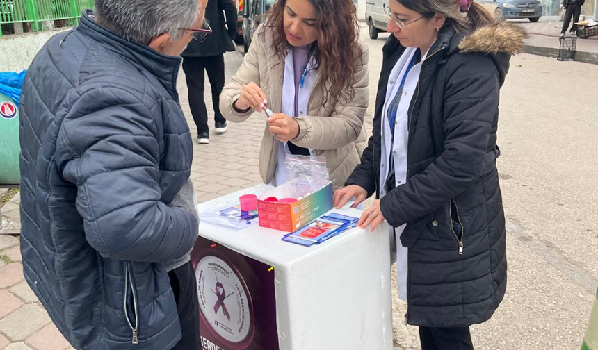 Ankara Sincan’da Kalın Bağırsak Kanseri Farkındalık Standı Kuruldu