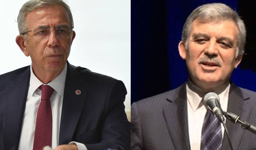 Bomba iddia: CHP’nin aday listesinde Mansur Yavaş yok, Abdullah Gül var!