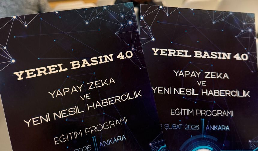 Yerel basın dijitalleşiyor: Yapay zekâ eğitimleri Ankara’da başladı