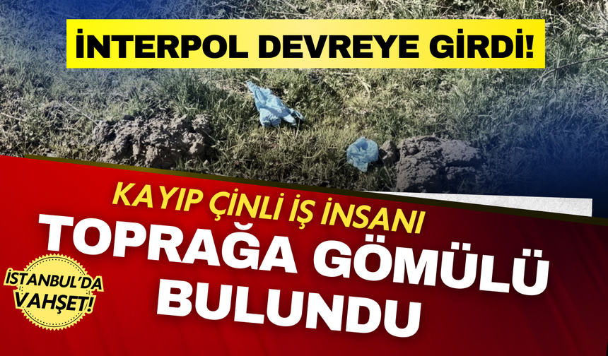 İstanbul’da vahşet: Kayıp Çinli iş insanı Yong Wang toprağa gömülü bulundu