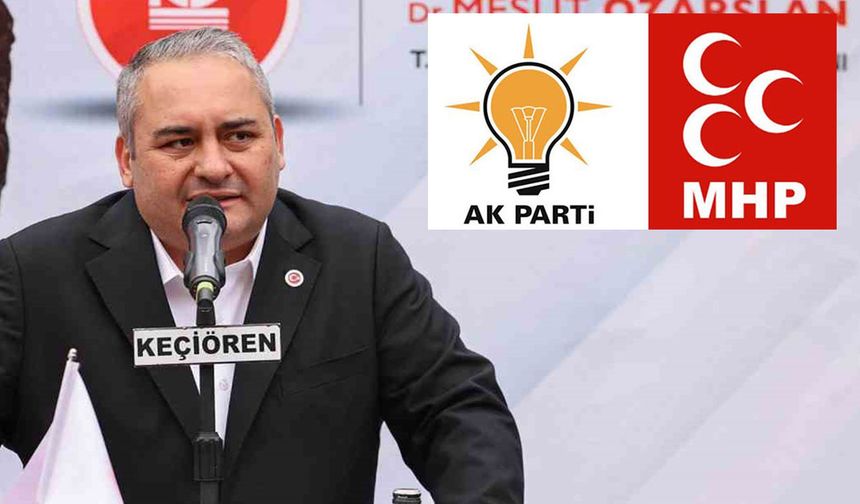 CHP’den istifa eden Mesut Özarslan Cumhur İttifakı’na göz kırptı: Bana uzak değiller!