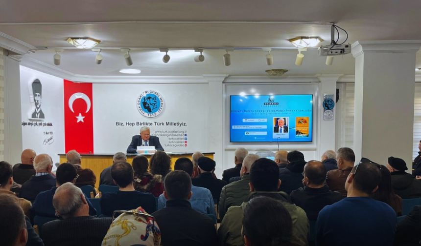 Türk Ocakları’nda Tarihe Yolculuk: Altay Cengizer Birinci Dünya Savaşı’nı Anlattı
