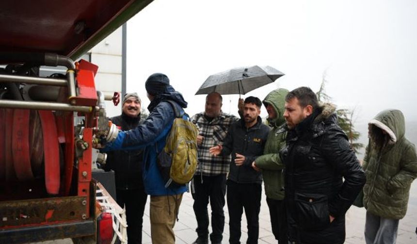 Ankara’da Orman Yangınlarıyla Mücadelede Gönüllü Eğitimleri Sürüyor