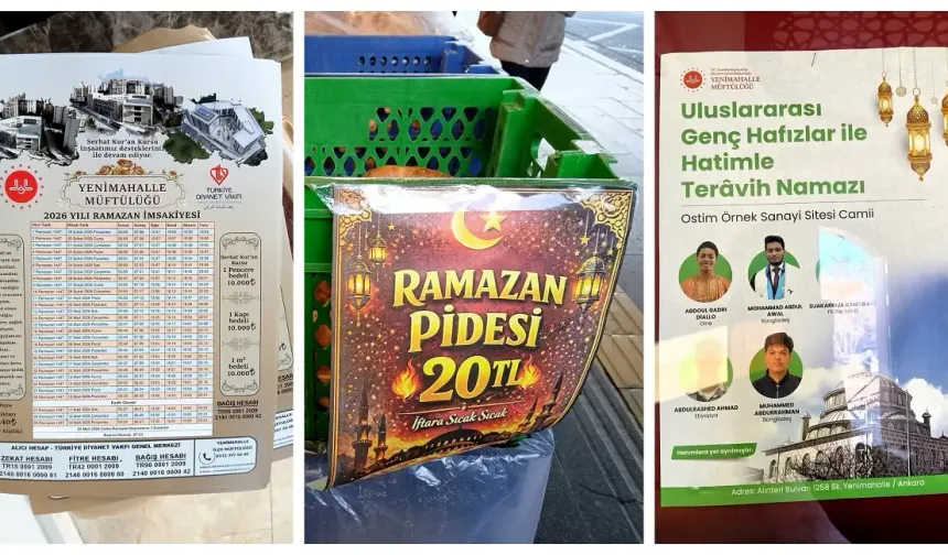 En renkli haliyle Ramazan gelenekleri ilk günden Başkent’i kucakladı