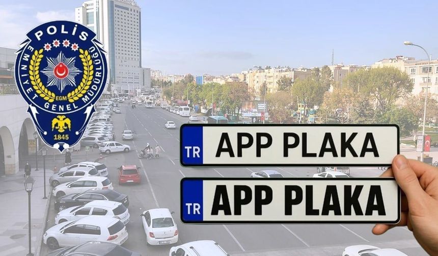 EGM son noktayı koydu! APP plaka tartışmasına son