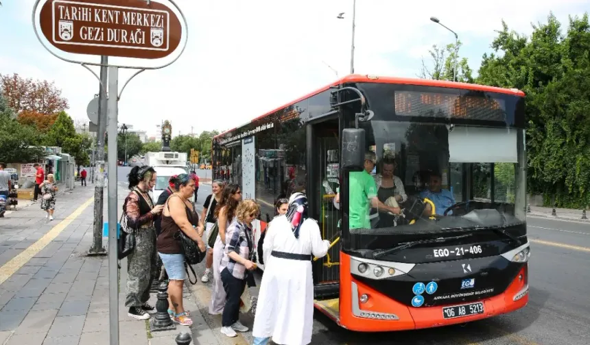 Ankara’yı gezmek bu kadar kolay olmamıştı! 402 hattına binen her yeri görüyor!