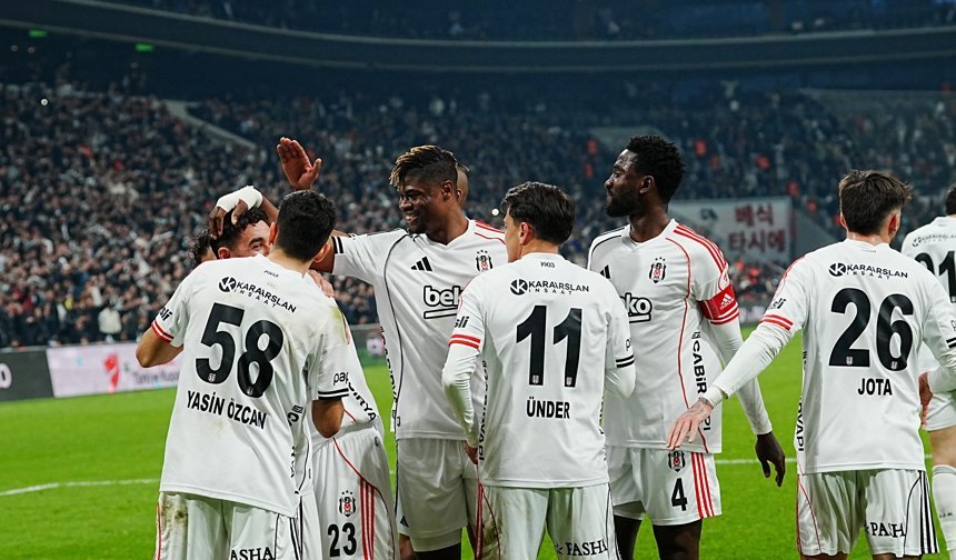 Beşiktaş durmuyor! Yenilmezlik serisi 17 maça çıktı