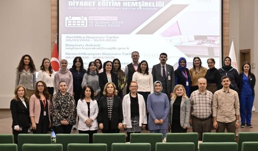 Ankara’da Sağlık Çalışanlarına Diyabet Eğitim Sertifikası