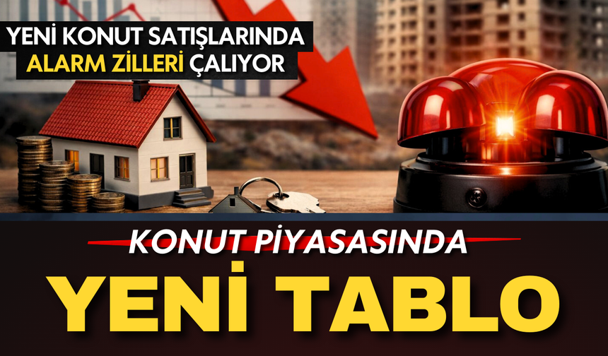 Ev alacaklar dikkat! Yeni konut satışlarında alarm zilleri çalıyor