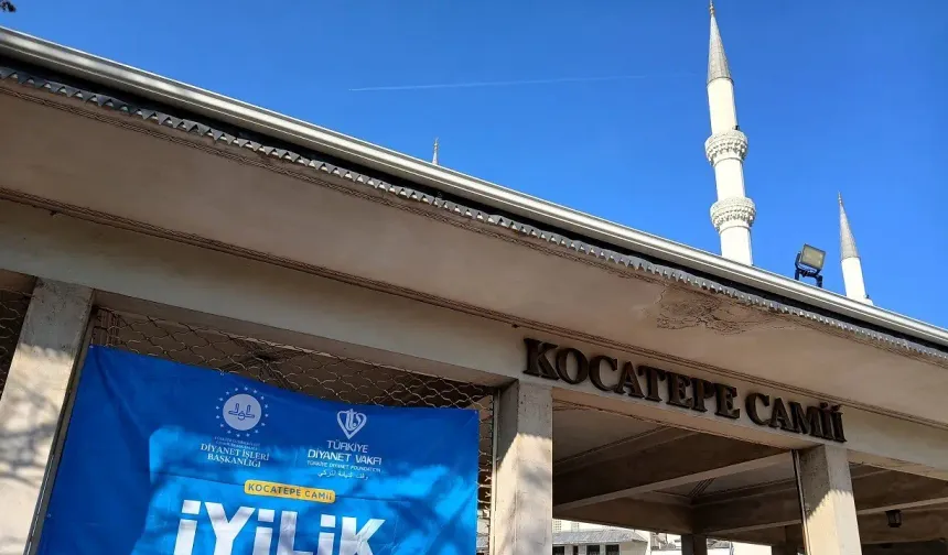 Kocatepe Camii’nde Ramazan boyunca “İyilik Sofrası” İftar Programı