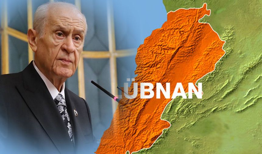 Bahçeli’den Ortadoğu için dikkat çeken Lübnan planı!
