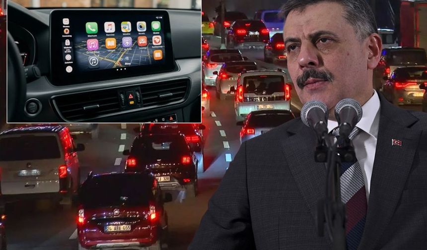 Araçlarda ekran cezası kararı değişti! İçişleri Bakanlığı yeni açıklama yaptı