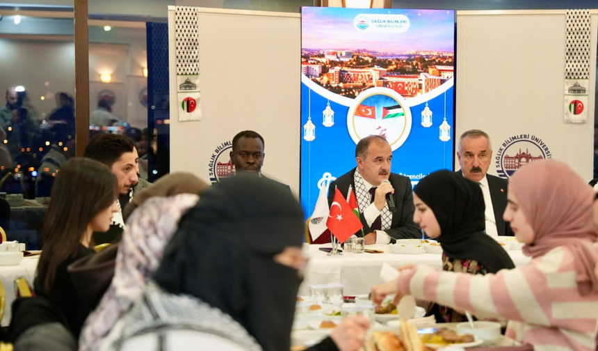 Ankara’da Filistinli Öğrenciler Aynı Sofrada Buluştu