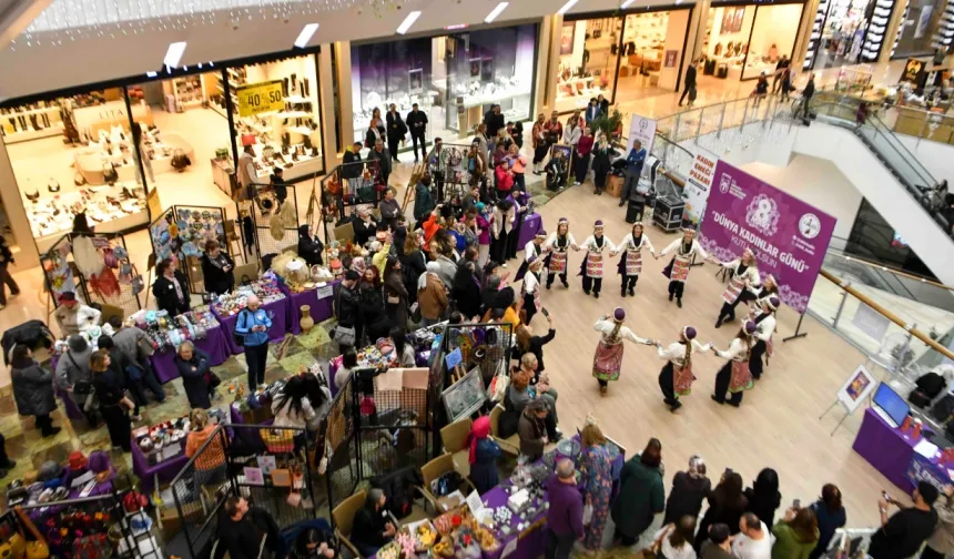 Ankara’da 8 Mart coşkusu: Kadın girişimciler, sanatçılar ve üreticiler buluştu