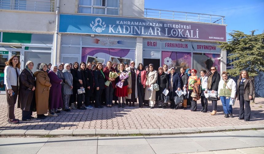 Kahramankazan’da 8 Mart’a özel kadın hakları semineri düzenlendi