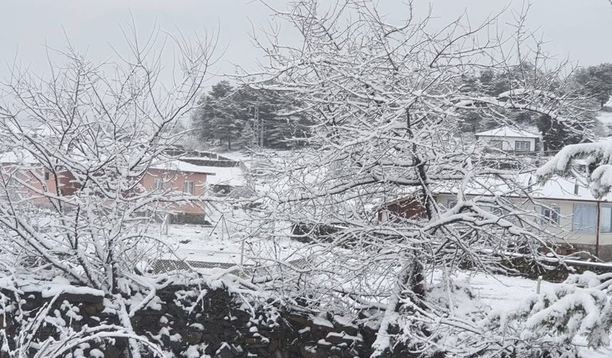 Ankara’da Nisan ayında kar sürprizi!
