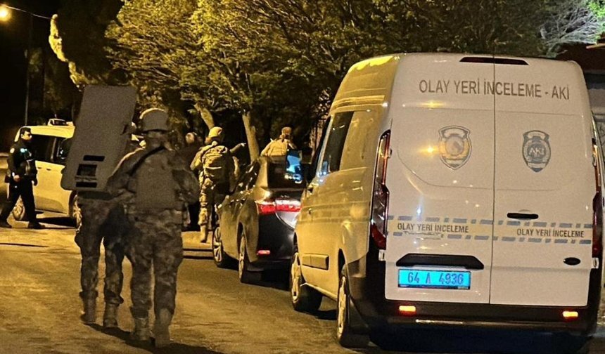 Uşak'ta ihbara giden polislere pompalı tüfekle ateş açtılar! İki polis yaralandı