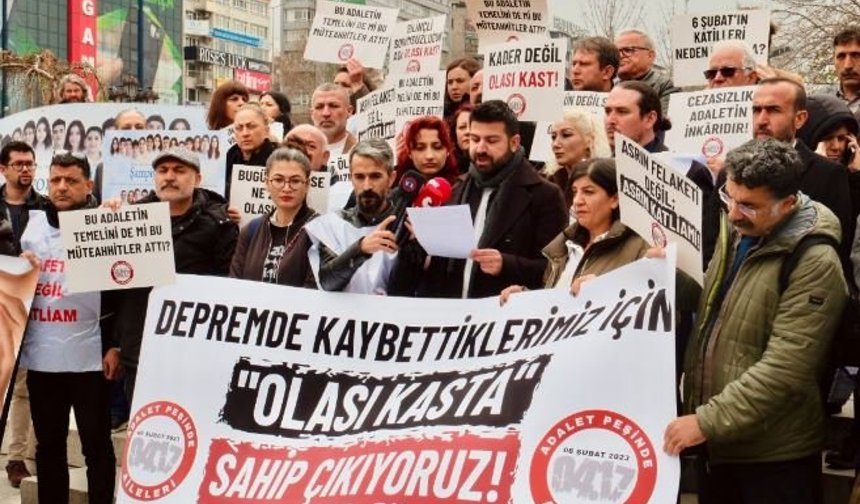 6 Şubat depremi davasında kritik eşik: Aileler Ankara’dan seslendi