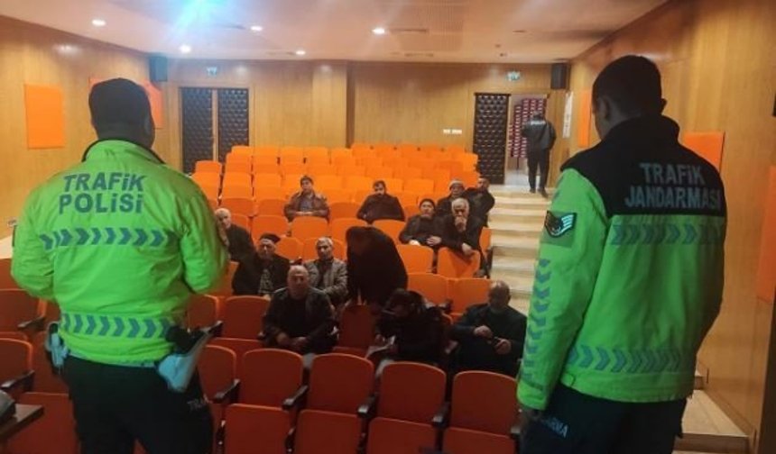 Bala Kaymakamlığı’ndan Servis Şoförlerine Trafik Bilgilendirmesi