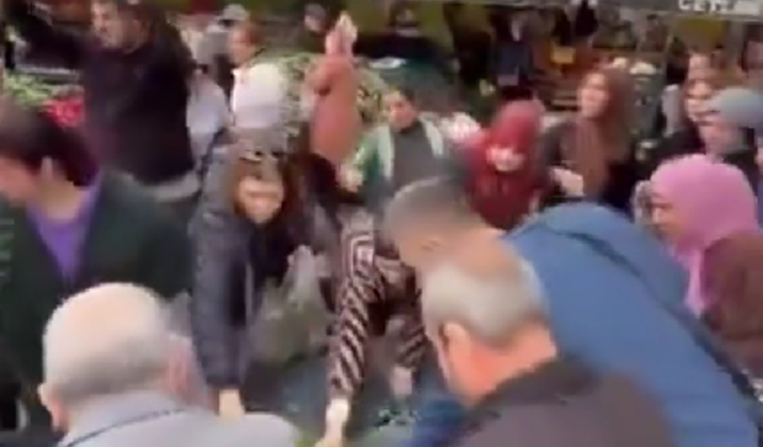Maydanoz 1 TL oldu, izdiham yaşandı! O görüntüler gündem oldu