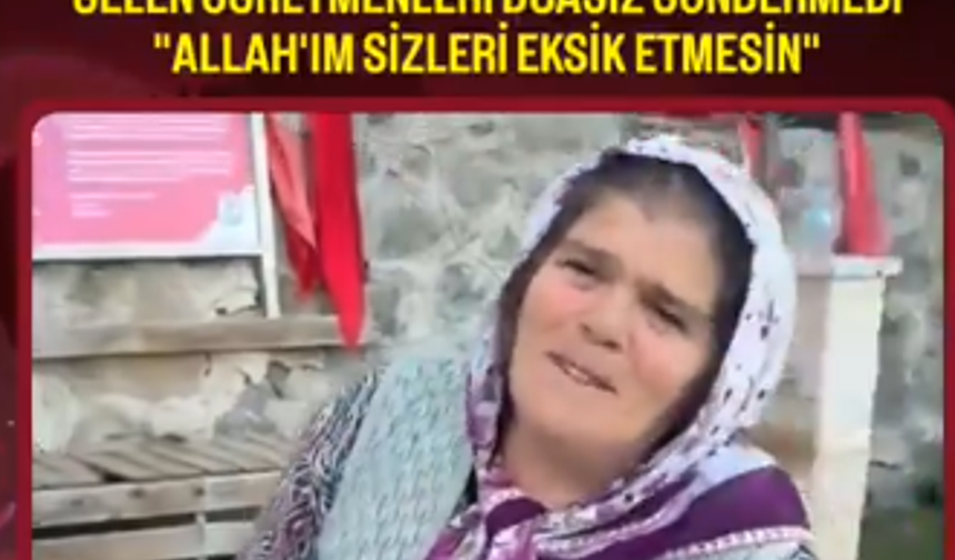 Maçka’da gözyaşları sel oldu! Çankırılı öğretmenler Ayşe Anne’yi ziyaret etti