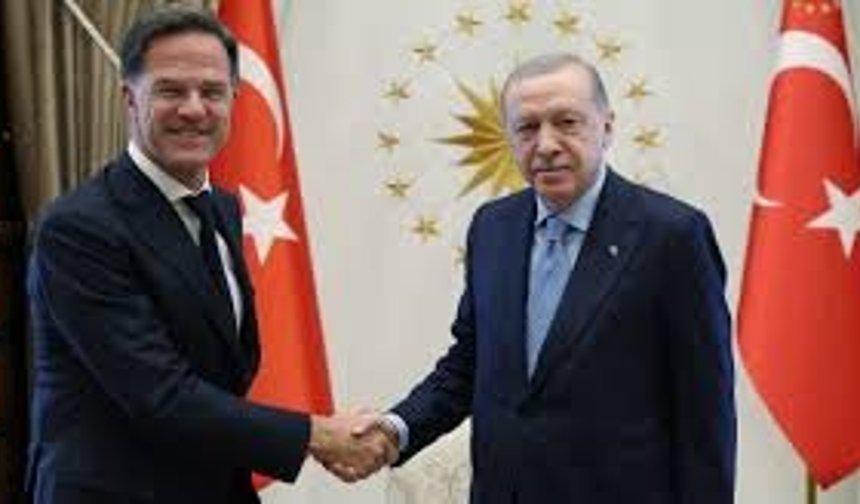 Türkiye- NATO hattında kritik temas! Erdoğan Rutte ile görüştü!