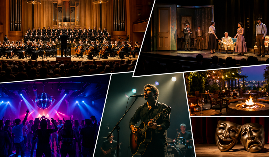 Ankara'da hafta sonu coşkusu: Müzik, tiyatro ve eğlence zirvede