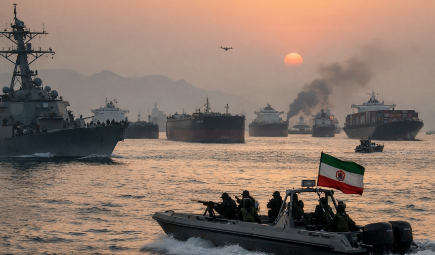 Petrol yolu tıkandı! ABD-İran krizi Hürmüz'de gemi trafiğini durdurdu