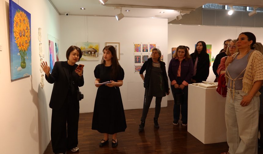 Ankara’da “İlkbaharın Gelişi” sergisi tamamlandı: Kore sanatından umut ve yenilenme mesajı