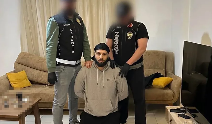 Interpol’ün kırmızı bültenle aradığı şüpheli Alanya’da yakalandı