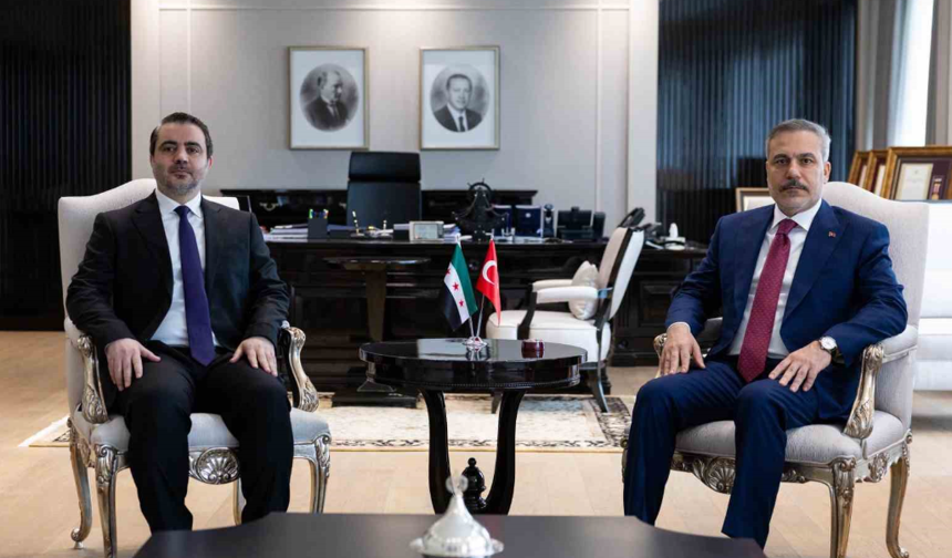 Ankara’da Ortak Basın Toplantısı: Fidan ve Şeybani’den Bölgesel İstikrar Mesajı