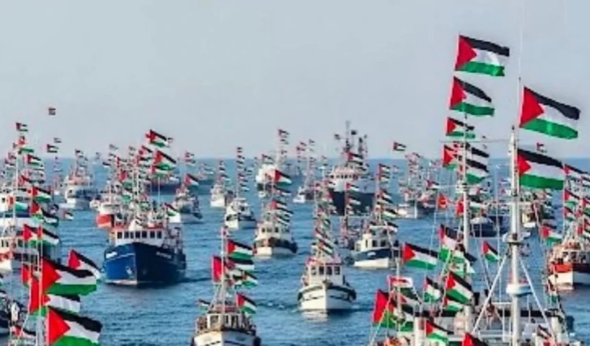 İsrail'den Sumud filosuna operasyon: 18 Türk aktivist alıkonuldu!