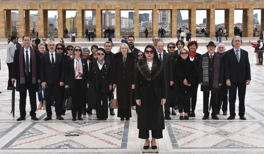 Tohumluk Vakfı’ndan 4’ncü olağan genel kurulu dolayısıyla Anıtkabir’e ziyaret