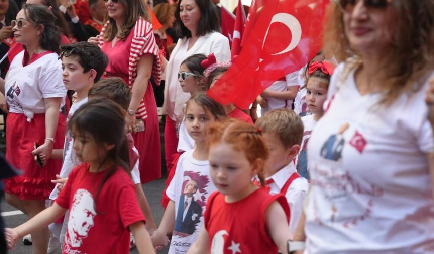 New York'ta Türk bayraklarıyla gövde gösterisi: Erdoğan'dan dikkat çeken mesaj