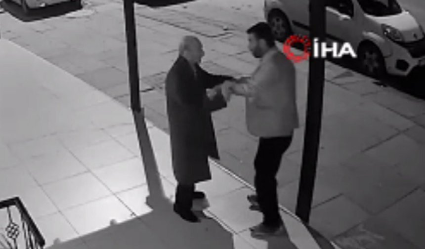 Ankara’da sokak ortasında dehşet anları: Yaşlı adamı darp edip parasını çaldı!