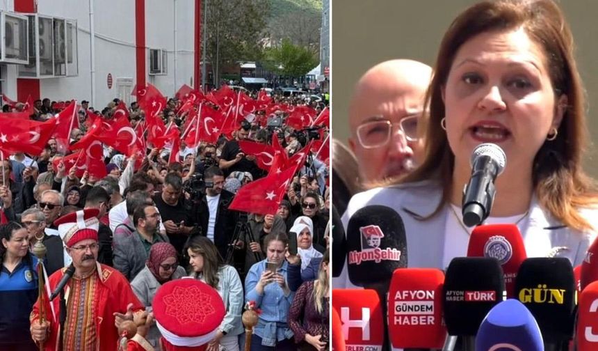 Cumhurbaşkanı Erdoğan’ın rozet taktığı Burcu Köksal’dan ilk açıklama geldi