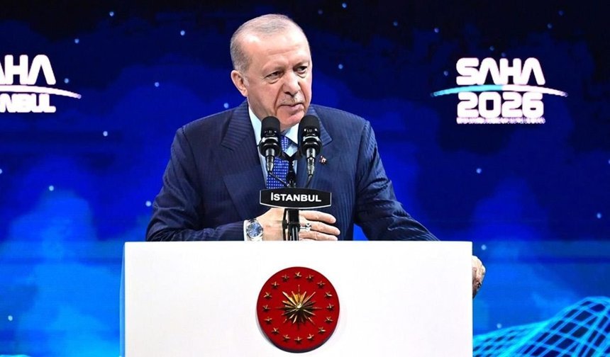 Erdoğan’dan SAHA EXPO 2026’da dikkat çeken mesajlar: 'Türkiye istikbaline göz dikenin bileğini bükecek güçtedir'