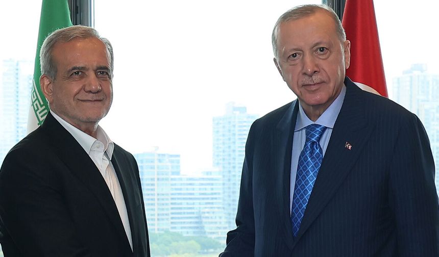 Erdoğan ile Pezeşkiyan arasında kritik görüşme!