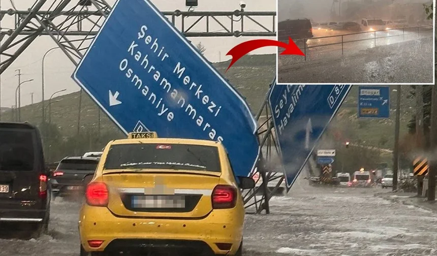 Gaziantep’te “süper hücre” kabusu: 20 dakikada felaket gerçekleşti!