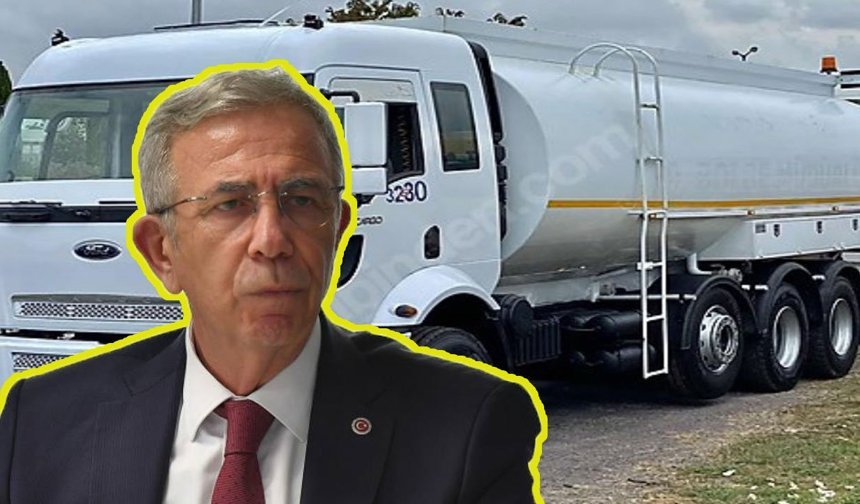Mansur Yavaş'ın tanker ihalesi tepki çekti! Almak yerine milyonlarca liraya kiraladı!