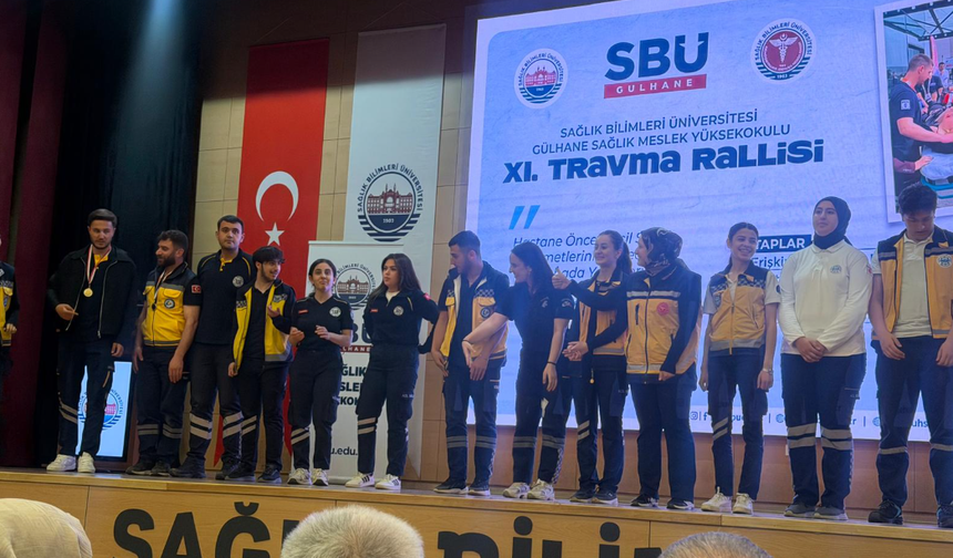 Acil Yardım Öğrencilerinden Türkiye Genelinde Derece