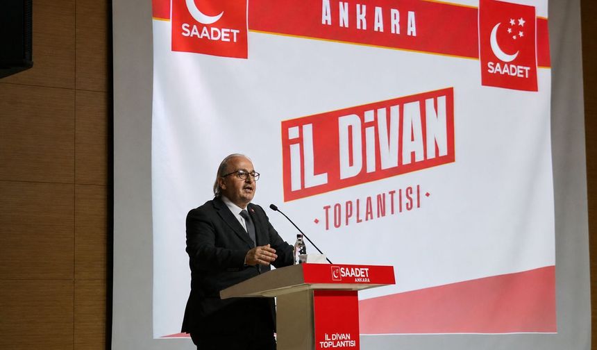 Saadet Partisi Ankara'da yoğun çalışıyor!