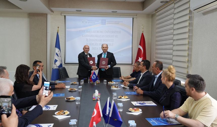 Öğrenciler için staj fırsatları genişliyor! THK Üniversitesi ile KAZANSİAD'dan güç birliği