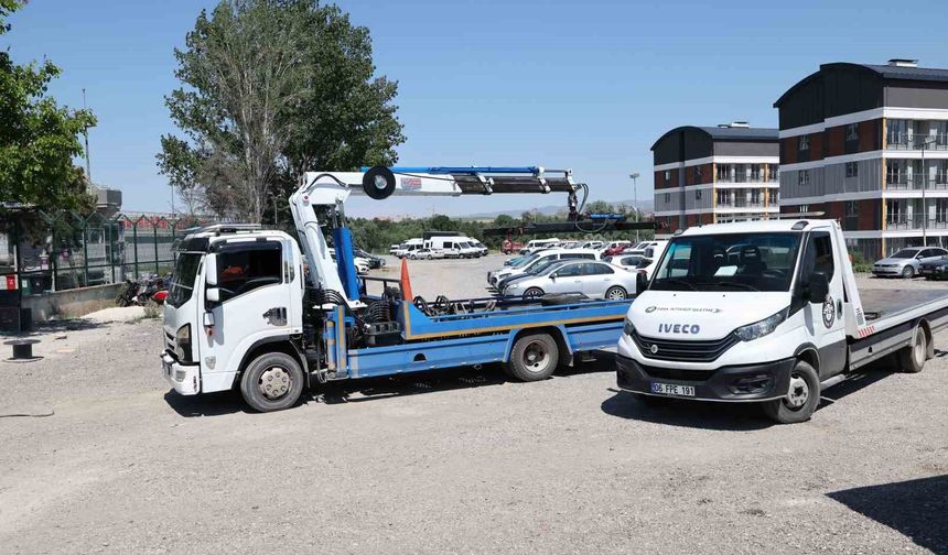 Tır ve iş makinesi sahiplerine müjde! Pursaklar'da modern park alanı hizmete sunuldu