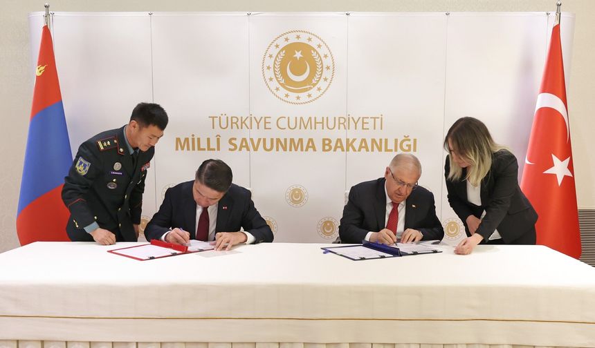 Türkiye ile Moğolistan arasında askeri eğitim anlaşması imzalandı!