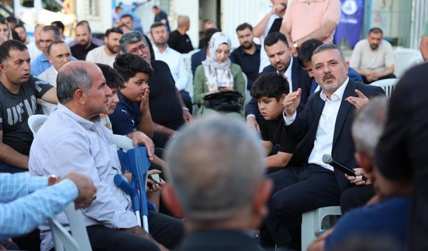 Sincan'da halk buluşmaları sürüyor: Başkan Ercan soruları tek tek yanıtladı