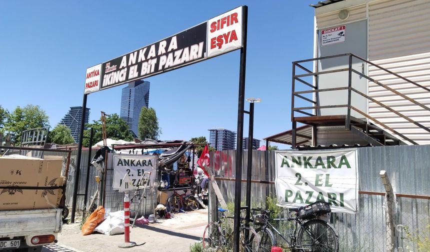 ANKARA İKİNCİ EL BİT PAZARI YOĞUN İLGİ GÖRÜYOR