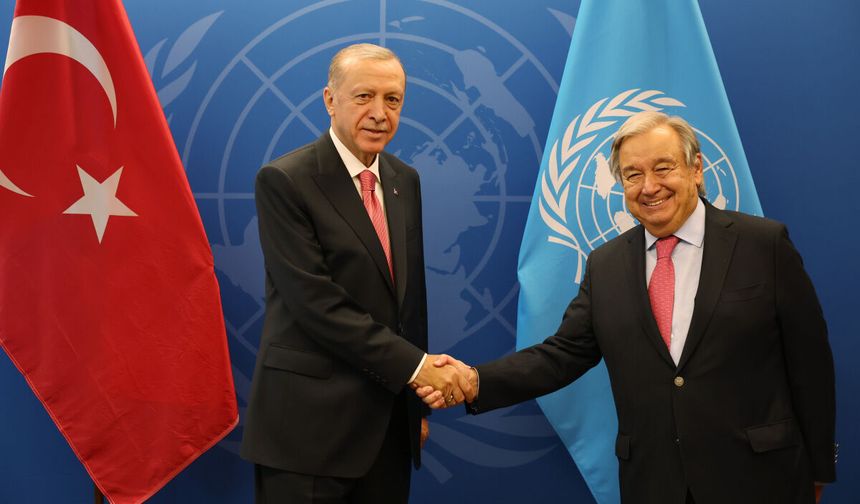 Erdoğan'dan BM'ye Suriye ve Orta Doğu mesajı: "Türkiye desteğini sürdürecek"